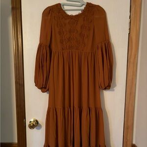 Joyfolie Margery dress in marigold